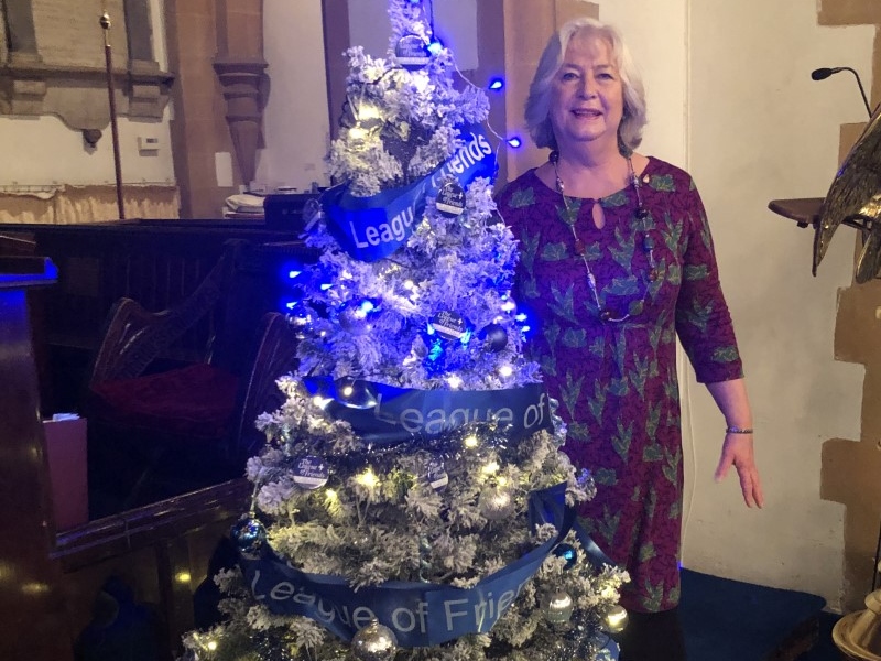 Rough Common, Harbledown & Blean group had fun decorating a novel League-themed Christmas Tree in Harbledown Church, as part of the Christmas Tree Festival.