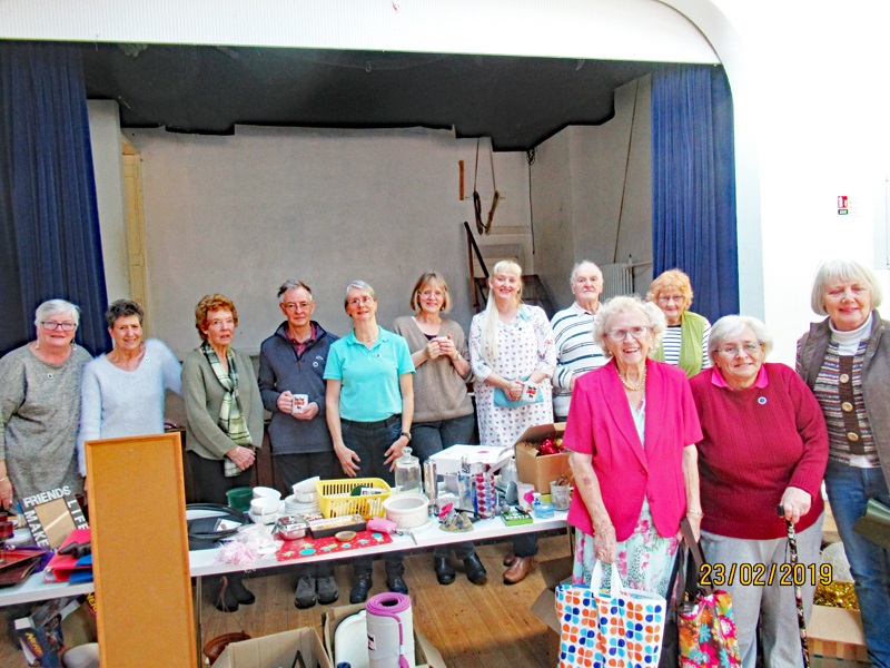 A well supported jumble sale held by the Barham & Kingston group raised a fantastic £263 for group funds.