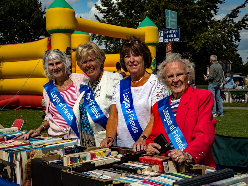 Book Stall Belles had a bumper year and exceeded last year's sales.