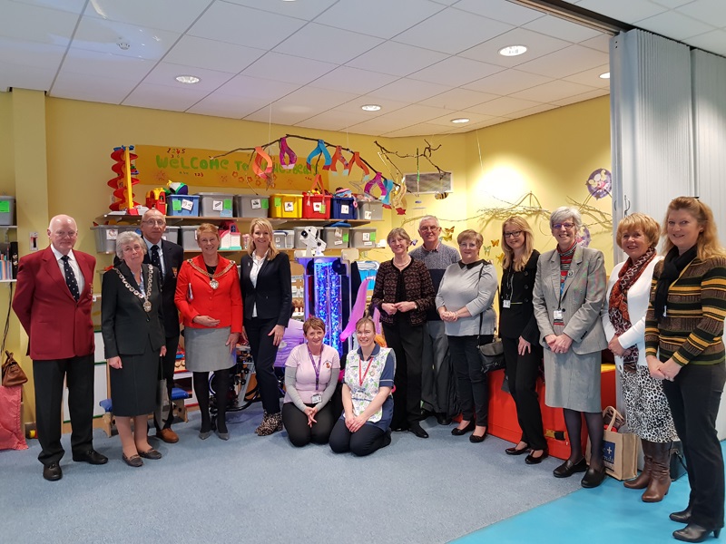 The Honey Bears specialist unit at Kent and Canterbury Hospital’s Children’s Assessment Centre were delighted to receive this highly beneficial gift with funds raised by the Canterbury Golf Club.