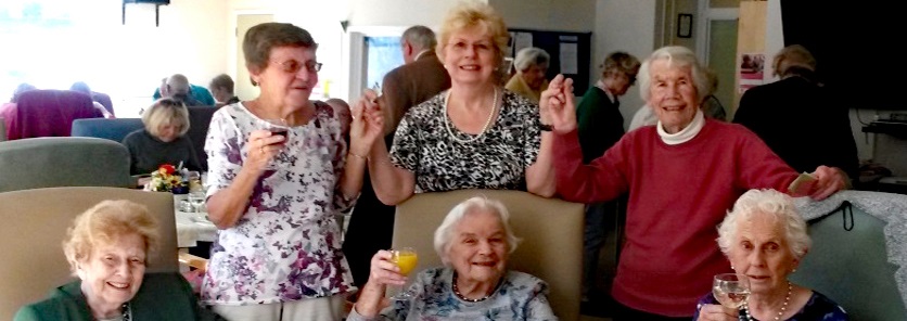 League Members enjoying their Ploughman's Lunch