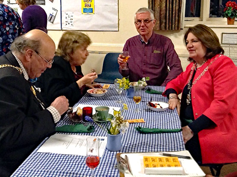 The St Dunstan's & St Stephen’s group held a wonderful ‘Pudding & Song’ AGM in April 2017…the desserts were a great success! Two young men from the local Simon Langton Grammar School for Boys, Year 11, provided entertainment by superbly playing the violin, piano and sang choral music; the League wishes them well with university interviews and subsequent careers.