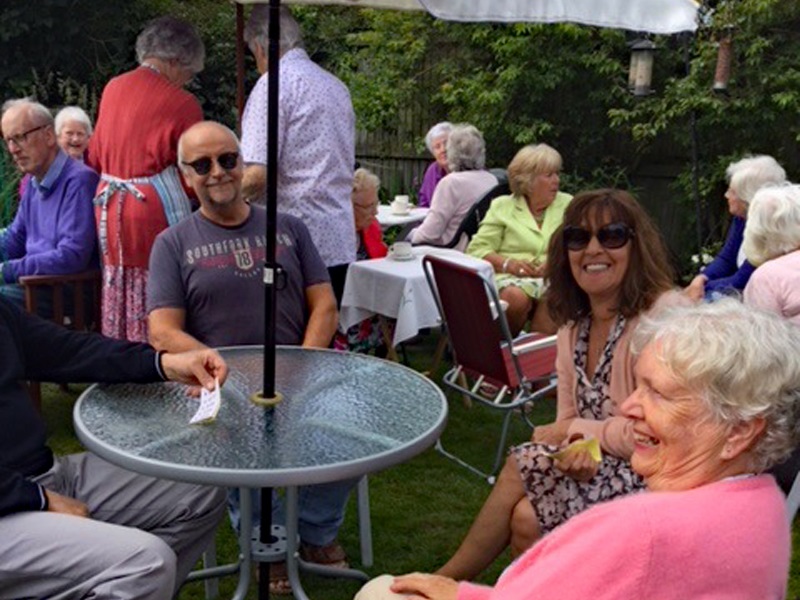 An amazing £461 was raised for group funds at this most enjoyable strawberry tea.
