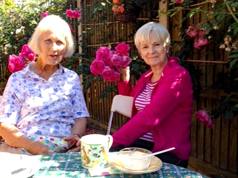 An impressive £230 was raised at this strawberry tea event held in the group chairman's sunny garden
